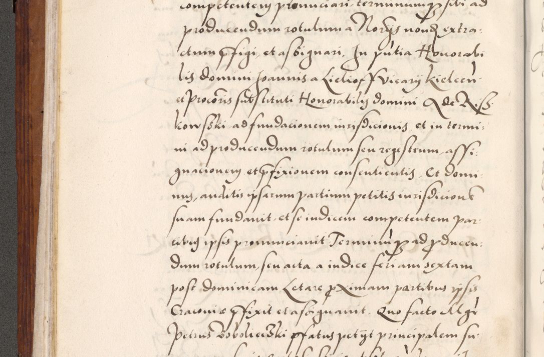 Zdjęcie nr 45 dla obiektu archiwalnego: Liber actorum tempore R. D. Philippi Padniewski, episcopi Cracoviensis et Regni Poloniae Vicecancellarii ad annum 1560, a die Augusti et per annos 1561, 1562 - 1572 usque ad 14 Aprilis registratorum.