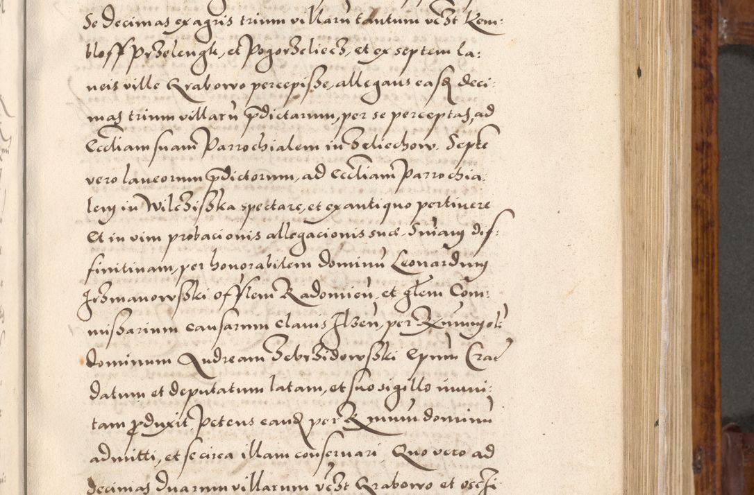 Zdjęcie nr 32 dla obiektu archiwalnego: Liber actorum tempore R. D. Philippi Padniewski, episcopi Cracoviensis et Regni Poloniae Vicecancellarii ad annum 1560, a die Augusti et per annos 1561, 1562 - 1572 usque ad 14 Aprilis registratorum.