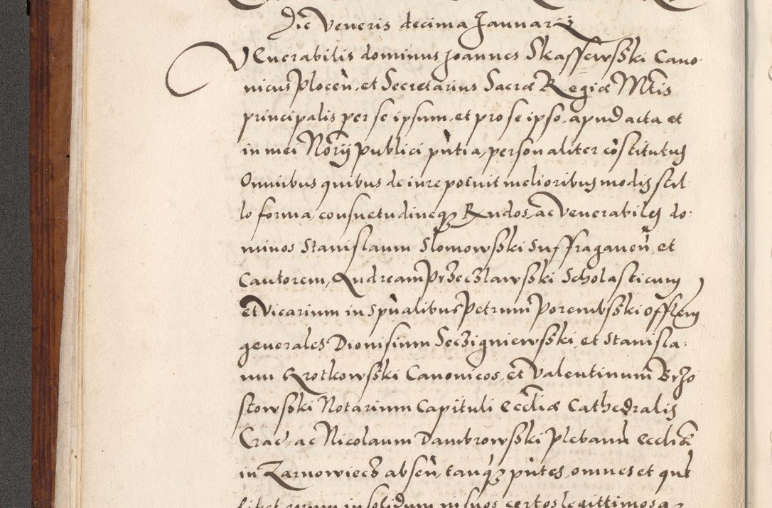 Zdjęcie nr 21 dla obiektu archiwalnego: Liber actorum tempore R. D. Philippi Padniewski, episcopi Cracoviensis et Regni Poloniae Vicecancellarii ad annum 1560, a die Augusti et per annos 1561, 1562 - 1572 usque ad 14 Aprilis registratorum.