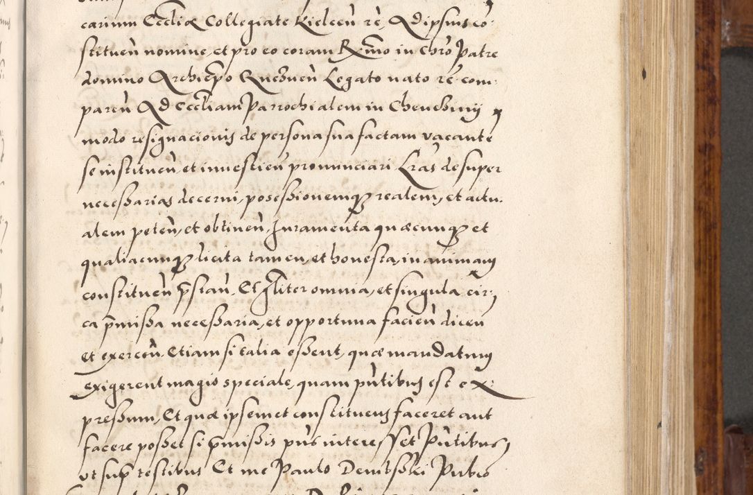 Zdjęcie nr 18 dla obiektu archiwalnego: Liber actorum tempore R. D. Philippi Padniewski, episcopi Cracoviensis et Regni Poloniae Vicecancellarii ad annum 1560, a die Augusti et per annos 1561, 1562 - 1572 usque ad 14 Aprilis registratorum.