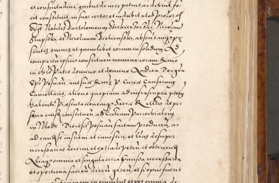 Zdjęcie nr 16 dla obiektu archiwalnego: Liber actorum tempore R. D. Philippi Padniewski, episcopi Cracoviensis et Regni Poloniae Vicecancellarii ad annum 1560, a die Augusti et per annos 1561, 1562 - 1572 usque ad 14 Aprilis registratorum.