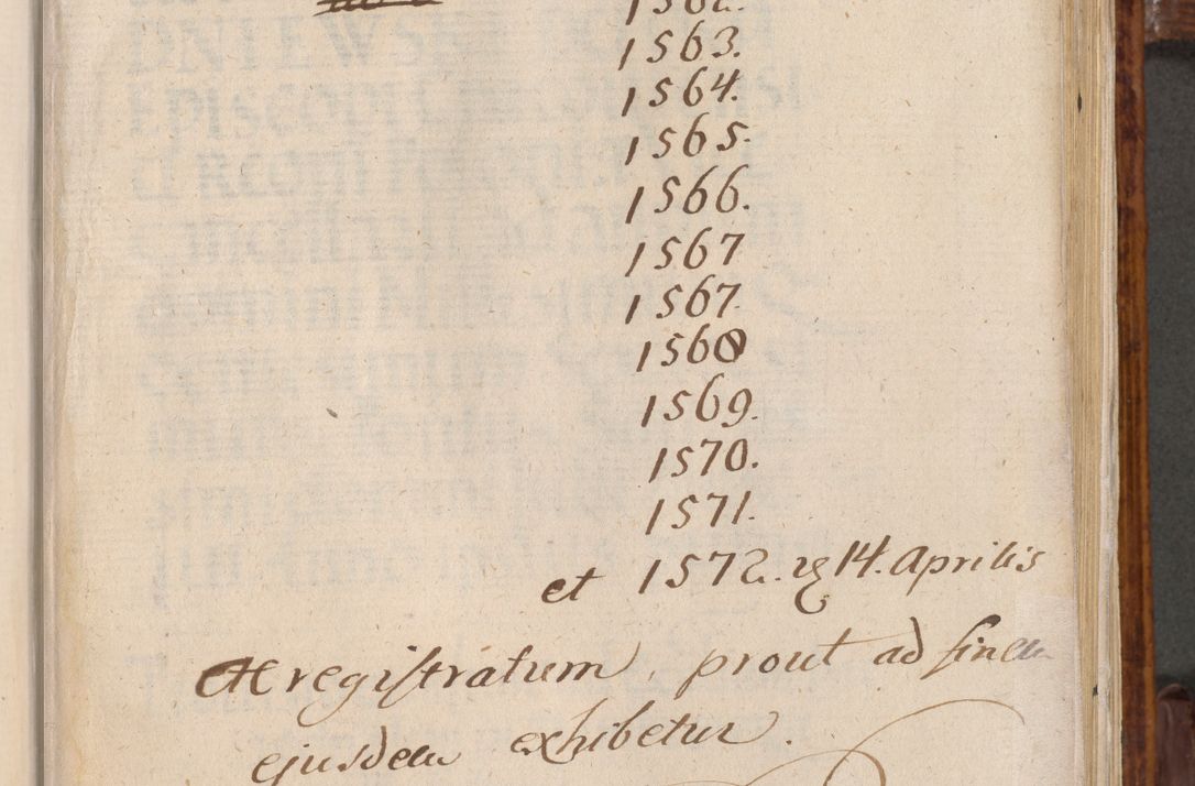 Zdjęcie nr 8 dla obiektu archiwalnego: Liber actorum tempore R. D. Philippi Padniewski, episcopi Cracoviensis et Regni Poloniae Vicecancellarii ad annum 1560, a die Augusti et per annos 1561, 1562 - 1572 usque ad 14 Aprilis registratorum.
