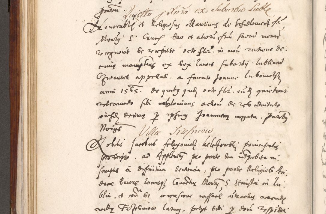 Zdjęcie nr 405 dla obiektu archiwalnego: Liber actorum tempore R. D. Philippi Padniewski, episcopi Cracoviensis et Regni Poloniae Vicecancellarii ad annum 1560, a die Augusti et per annos 1561, 1562 - 1572 usque ad 14 Aprilis registratorum.
