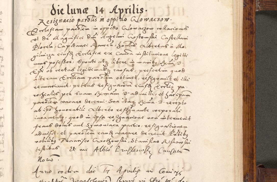 Zdjęcie nr 674 dla obiektu archiwalnego: Liber actorum tempore R. D. Philippi Padniewski, episcopi Cracoviensis et Regni Poloniae Vicecancellarii ad annum 1560, a die Augusti et per annos 1561, 1562 - 1572 usque ad 14 Aprilis registratorum.