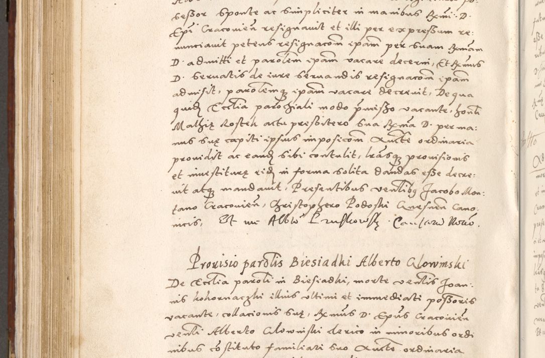 Zdjęcie nr 671 dla obiektu archiwalnego: Liber actorum tempore R. D. Philippi Padniewski, episcopi Cracoviensis et Regni Poloniae Vicecancellarii ad annum 1560, a die Augusti et per annos 1561, 1562 - 1572 usque ad 14 Aprilis registratorum.