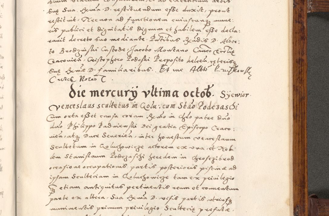 Zdjęcie nr 666 dla obiektu archiwalnego: Liber actorum tempore R. D. Philippi Padniewski, episcopi Cracoviensis et Regni Poloniae Vicecancellarii ad annum 1560, a die Augusti et per annos 1561, 1562 - 1572 usque ad 14 Aprilis registratorum.