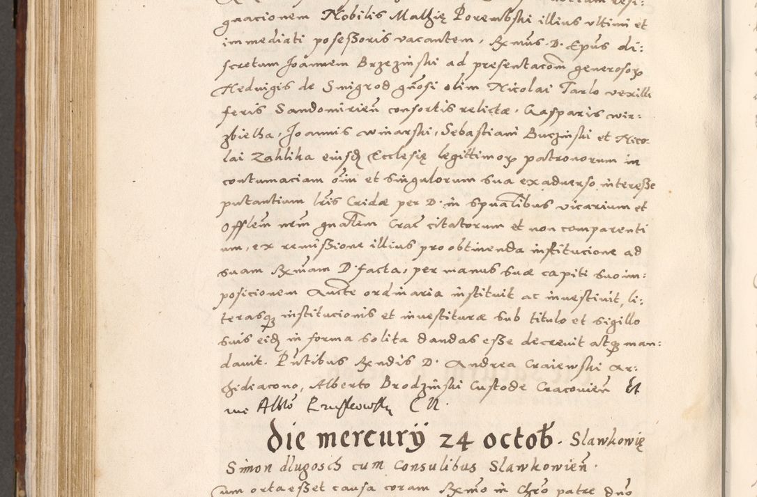 Zdjęcie nr 665 dla obiektu archiwalnego: Liber actorum tempore R. D. Philippi Padniewski, episcopi Cracoviensis et Regni Poloniae Vicecancellarii ad annum 1560, a die Augusti et per annos 1561, 1562 - 1572 usque ad 14 Aprilis registratorum.
