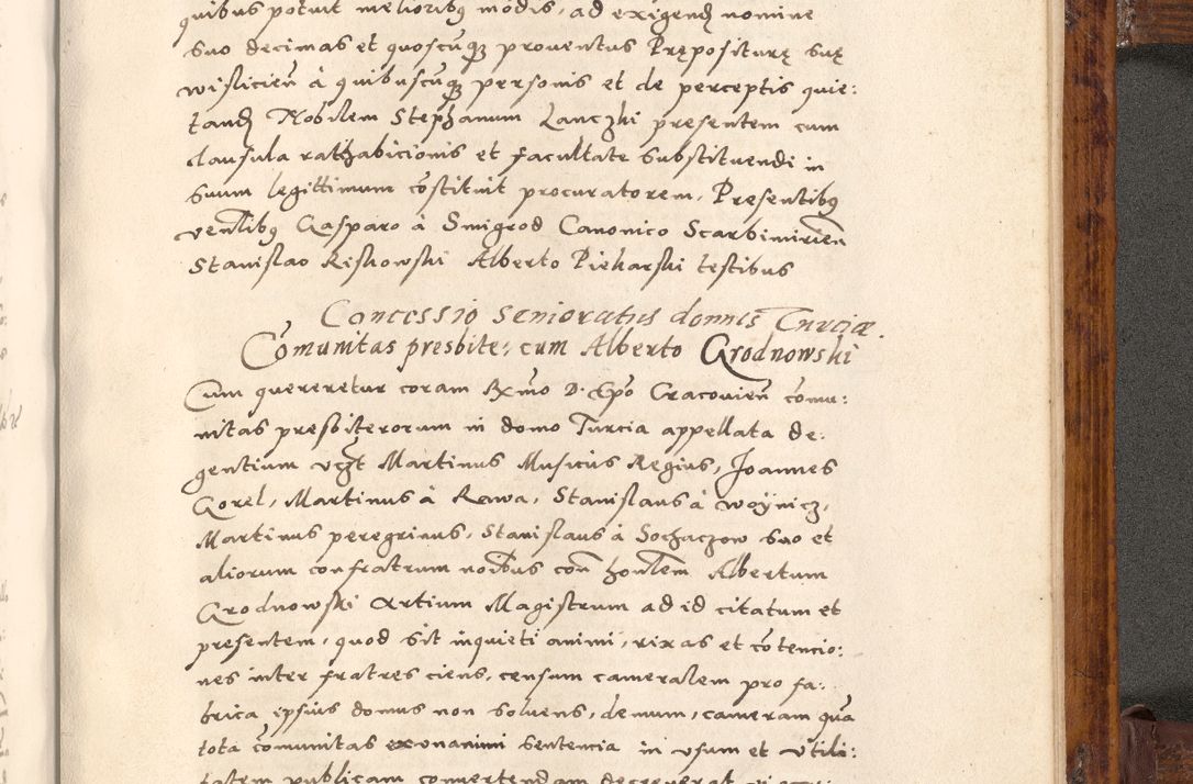 Zdjęcie nr 660 dla obiektu archiwalnego: Liber actorum tempore R. D. Philippi Padniewski, episcopi Cracoviensis et Regni Poloniae Vicecancellarii ad annum 1560, a die Augusti et per annos 1561, 1562 - 1572 usque ad 14 Aprilis registratorum.