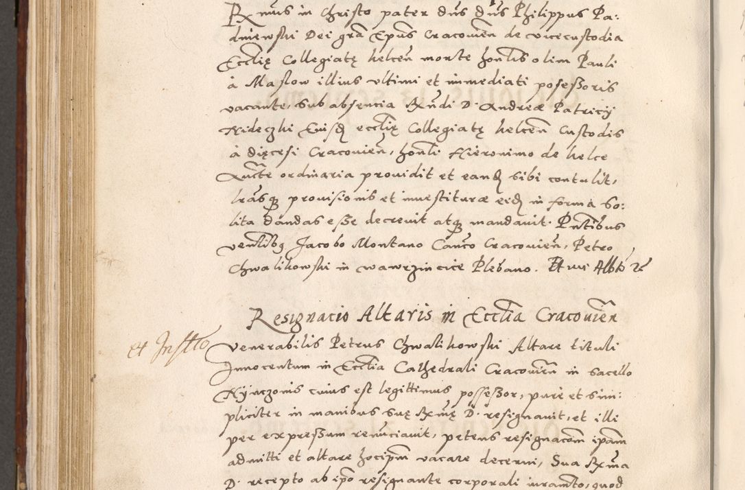 Zdjęcie nr 659 dla obiektu archiwalnego: Liber actorum tempore R. D. Philippi Padniewski, episcopi Cracoviensis et Regni Poloniae Vicecancellarii ad annum 1560, a die Augusti et per annos 1561, 1562 - 1572 usque ad 14 Aprilis registratorum.