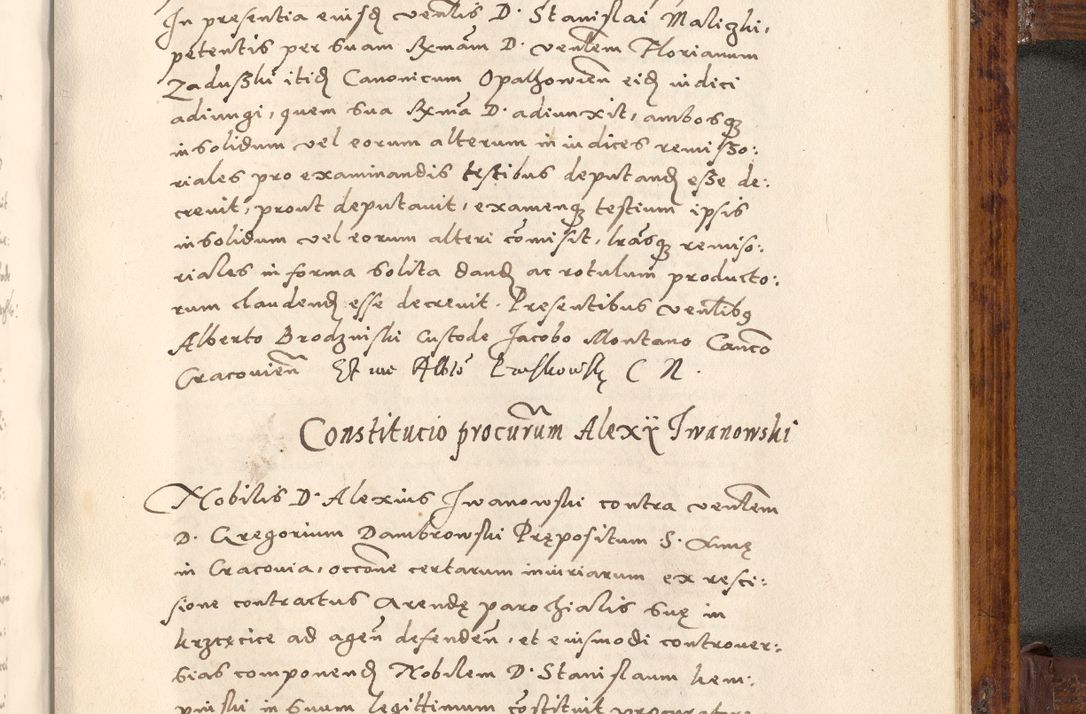 Zdjęcie nr 654 dla obiektu archiwalnego: Liber actorum tempore R. D. Philippi Padniewski, episcopi Cracoviensis et Regni Poloniae Vicecancellarii ad annum 1560, a die Augusti et per annos 1561, 1562 - 1572 usque ad 14 Aprilis registratorum.