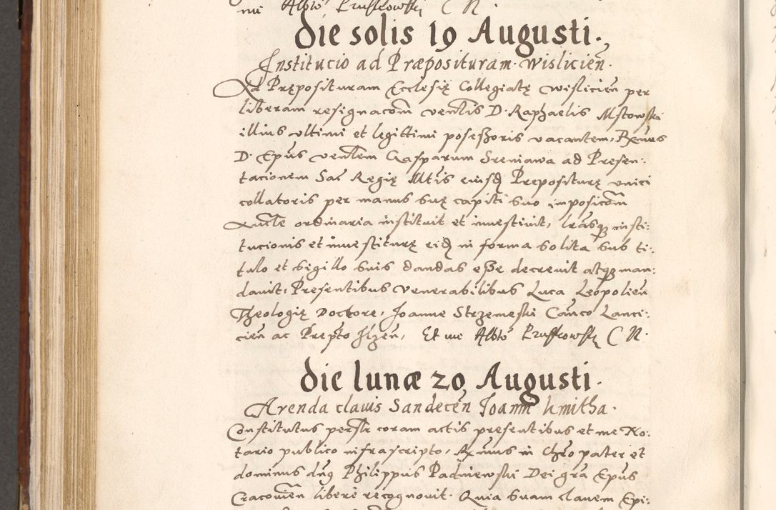 Zdjęcie nr 649 dla obiektu archiwalnego: Liber actorum tempore R. D. Philippi Padniewski, episcopi Cracoviensis et Regni Poloniae Vicecancellarii ad annum 1560, a die Augusti et per annos 1561, 1562 - 1572 usque ad 14 Aprilis registratorum.