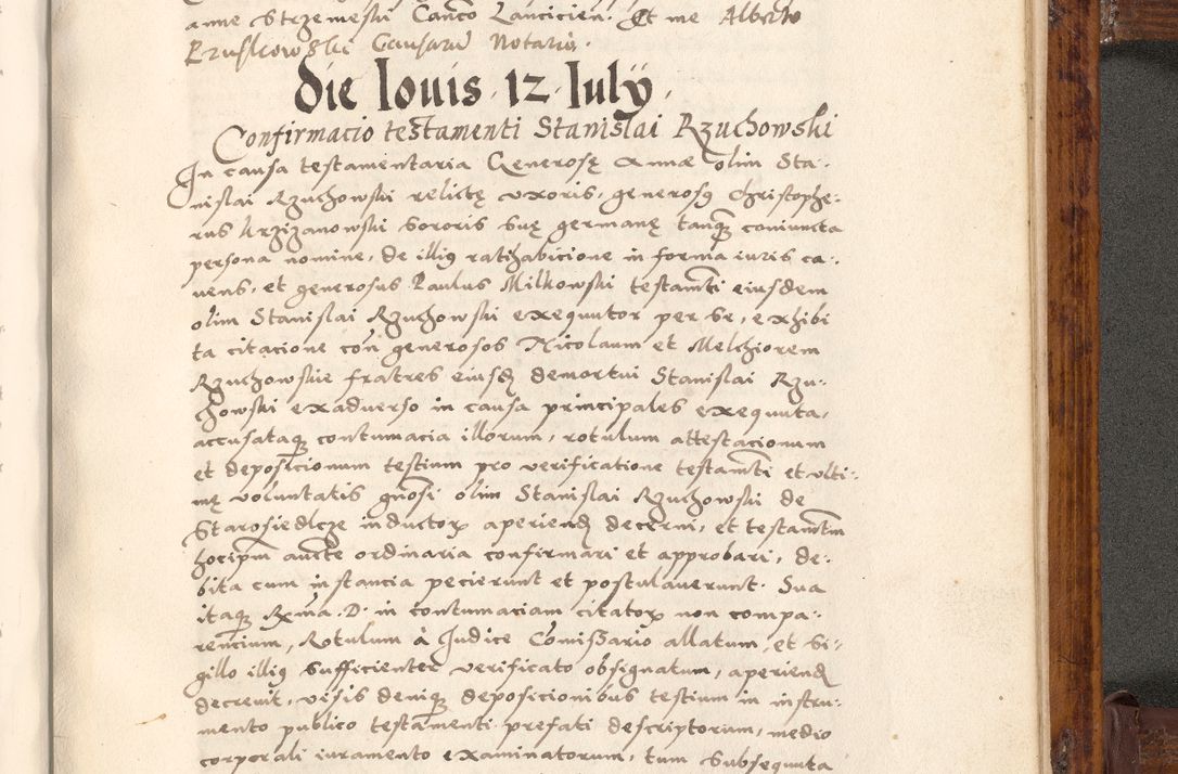 Zdjęcie nr 644 dla obiektu archiwalnego: Liber actorum tempore R. D. Philippi Padniewski, episcopi Cracoviensis et Regni Poloniae Vicecancellarii ad annum 1560, a die Augusti et per annos 1561, 1562 - 1572 usque ad 14 Aprilis registratorum.
