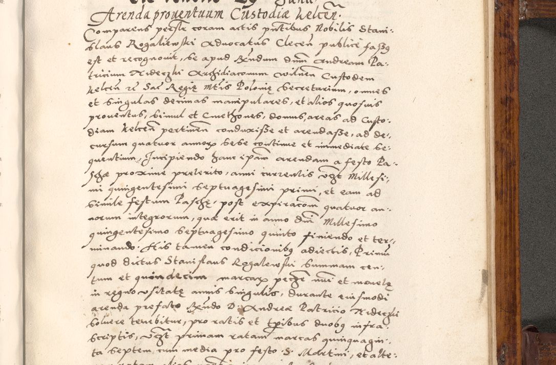 Zdjęcie nr 640 dla obiektu archiwalnego: Liber actorum tempore R. D. Philippi Padniewski, episcopi Cracoviensis et Regni Poloniae Vicecancellarii ad annum 1560, a die Augusti et per annos 1561, 1562 - 1572 usque ad 14 Aprilis registratorum.