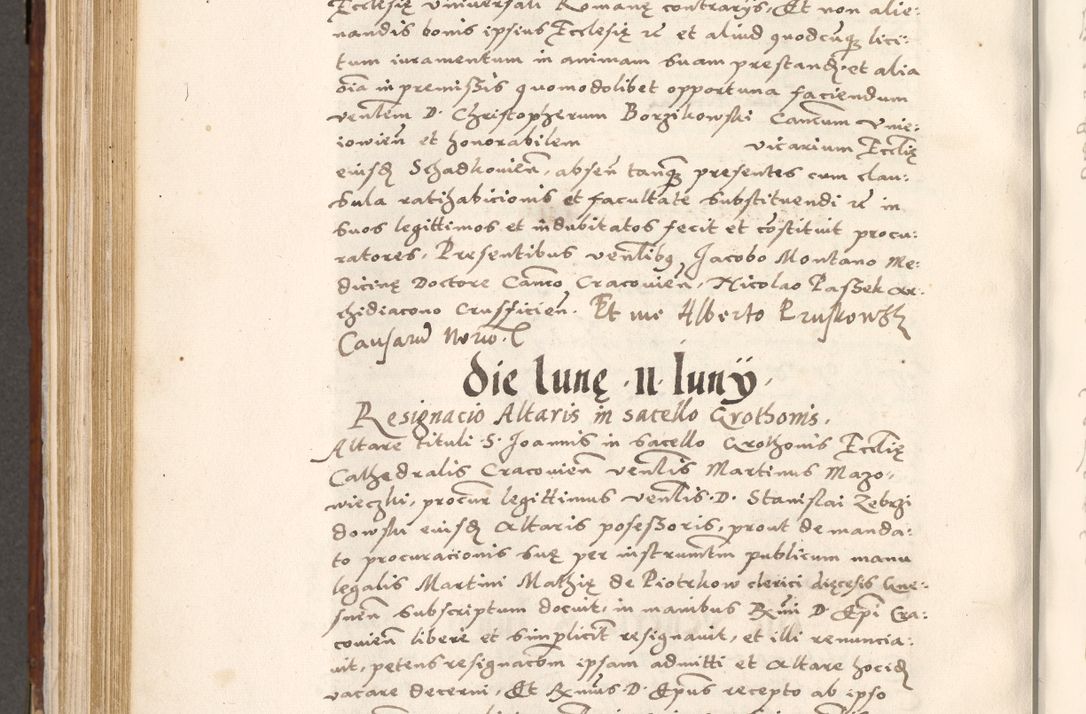 Zdjęcie nr 633 dla obiektu archiwalnego: Liber actorum tempore R. D. Philippi Padniewski, episcopi Cracoviensis et Regni Poloniae Vicecancellarii ad annum 1560, a die Augusti et per annos 1561, 1562 - 1572 usque ad 14 Aprilis registratorum.