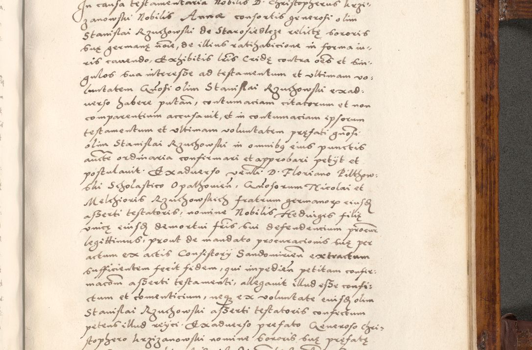 Zdjęcie nr 636 dla obiektu archiwalnego: Liber actorum tempore R. D. Philippi Padniewski, episcopi Cracoviensis et Regni Poloniae Vicecancellarii ad annum 1560, a die Augusti et per annos 1561, 1562 - 1572 usque ad 14 Aprilis registratorum.