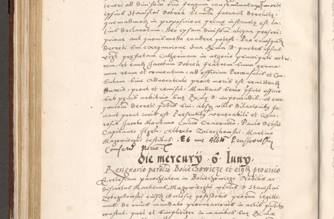 Zdjęcie nr 631 dla obiektu archiwalnego: Liber actorum tempore R. D. Philippi Padniewski, episcopi Cracoviensis et Regni Poloniae Vicecancellarii ad annum 1560, a die Augusti et per annos 1561, 1562 - 1572 usque ad 14 Aprilis registratorum.