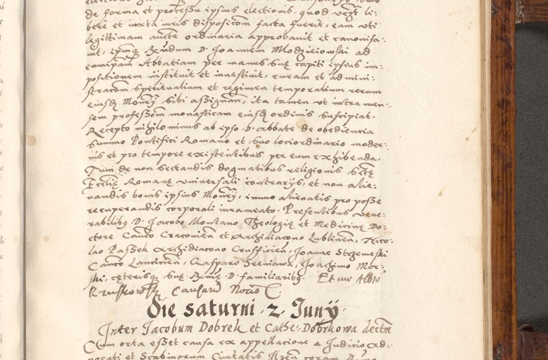 Zdjęcie nr 630 dla obiektu archiwalnego: Liber actorum tempore R. D. Philippi Padniewski, episcopi Cracoviensis et Regni Poloniae Vicecancellarii ad annum 1560, a die Augusti et per annos 1561, 1562 - 1572 usque ad 14 Aprilis registratorum.