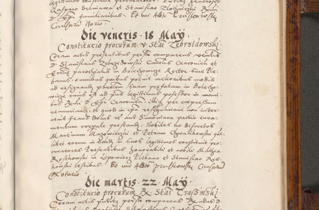 Zdjęcie nr 626 dla obiektu archiwalnego: Liber actorum tempore R. D. Philippi Padniewski, episcopi Cracoviensis et Regni Poloniae Vicecancellarii ad annum 1560, a die Augusti et per annos 1561, 1562 - 1572 usque ad 14 Aprilis registratorum.