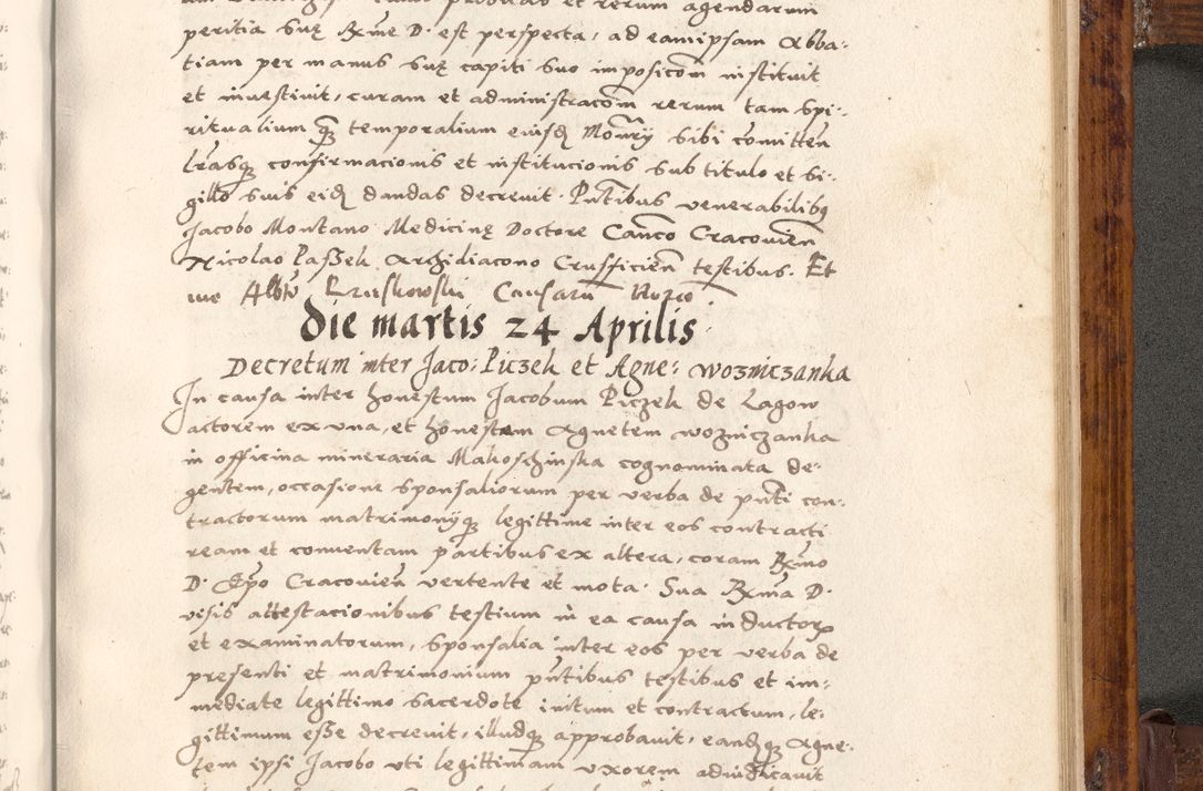 Zdjęcie nr 622 dla obiektu archiwalnego: Liber actorum tempore R. D. Philippi Padniewski, episcopi Cracoviensis et Regni Poloniae Vicecancellarii ad annum 1560, a die Augusti et per annos 1561, 1562 - 1572 usque ad 14 Aprilis registratorum.