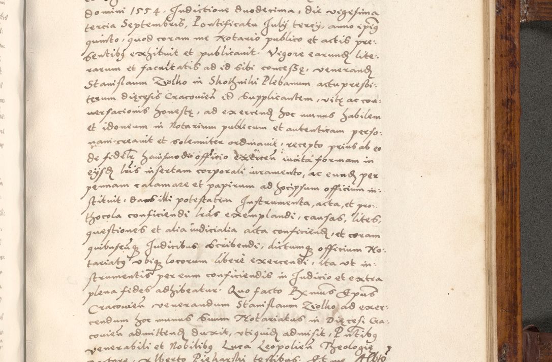 Zdjęcie nr 624 dla obiektu archiwalnego: Liber actorum tempore R. D. Philippi Padniewski, episcopi Cracoviensis et Regni Poloniae Vicecancellarii ad annum 1560, a die Augusti et per annos 1561, 1562 - 1572 usque ad 14 Aprilis registratorum.