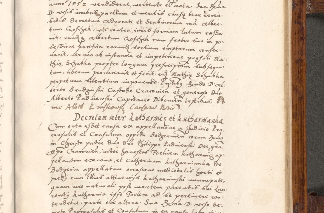 Zdjęcie nr 618 dla obiektu archiwalnego: Liber actorum tempore R. D. Philippi Padniewski, episcopi Cracoviensis et Regni Poloniae Vicecancellarii ad annum 1560, a die Augusti et per annos 1561, 1562 - 1572 usque ad 14 Aprilis registratorum.