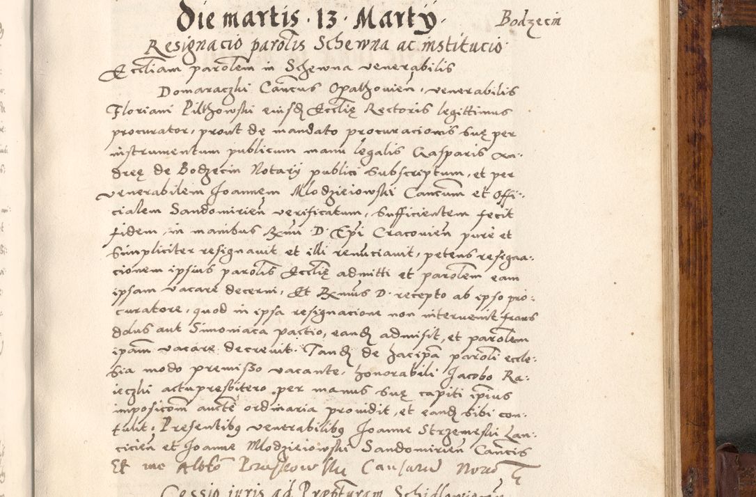 Zdjęcie nr 616 dla obiektu archiwalnego: Liber actorum tempore R. D. Philippi Padniewski, episcopi Cracoviensis et Regni Poloniae Vicecancellarii ad annum 1560, a die Augusti et per annos 1561, 1562 - 1572 usque ad 14 Aprilis registratorum.