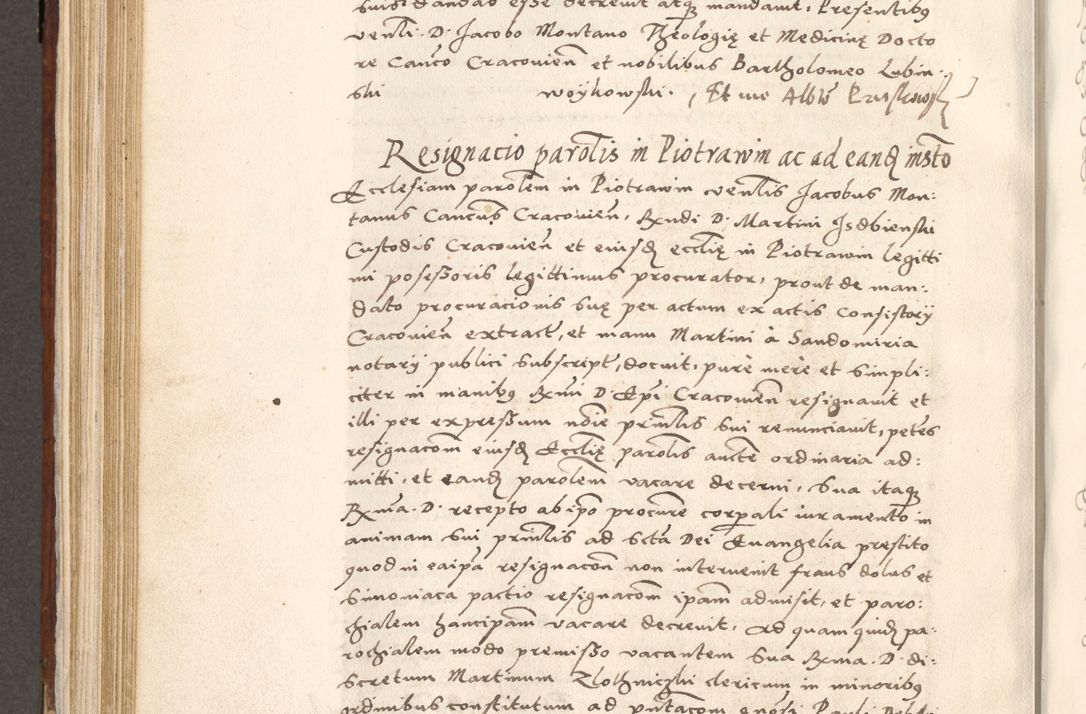 Zdjęcie nr 611 dla obiektu archiwalnego: Liber actorum tempore R. D. Philippi Padniewski, episcopi Cracoviensis et Regni Poloniae Vicecancellarii ad annum 1560, a die Augusti et per annos 1561, 1562 - 1572 usque ad 14 Aprilis registratorum.