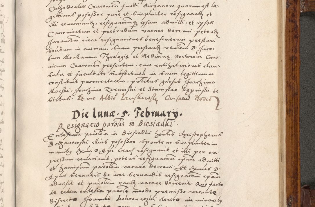 Zdjęcie nr 612 dla obiektu archiwalnego: Liber actorum tempore R. D. Philippi Padniewski, episcopi Cracoviensis et Regni Poloniae Vicecancellarii ad annum 1560, a die Augusti et per annos 1561, 1562 - 1572 usque ad 14 Aprilis registratorum.