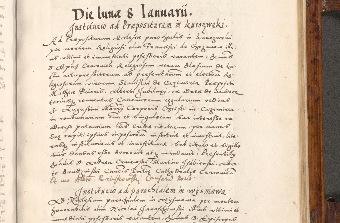 Zdjęcie nr 606 dla obiektu archiwalnego: Liber actorum tempore R. D. Philippi Padniewski, episcopi Cracoviensis et Regni Poloniae Vicecancellarii ad annum 1560, a die Augusti et per annos 1561, 1562 - 1572 usque ad 14 Aprilis registratorum.