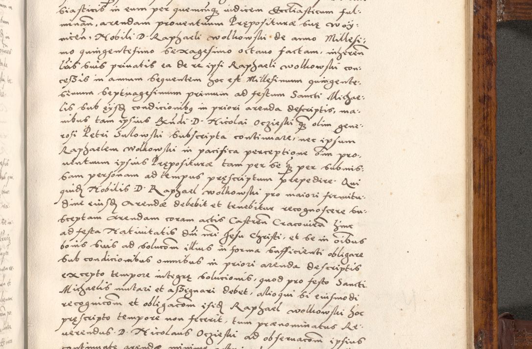 Zdjęcie nr 598 dla obiektu archiwalnego: Liber actorum tempore R. D. Philippi Padniewski, episcopi Cracoviensis et Regni Poloniae Vicecancellarii ad annum 1560, a die Augusti et per annos 1561, 1562 - 1572 usque ad 14 Aprilis registratorum.
