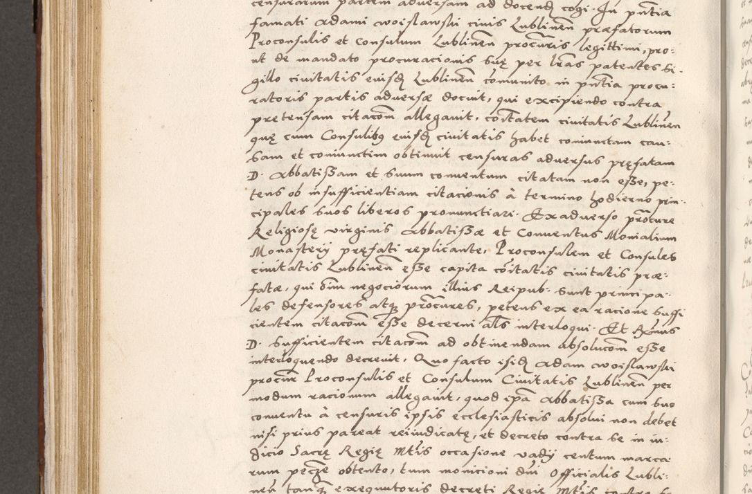 Zdjęcie nr 601 dla obiektu archiwalnego: Liber actorum tempore R. D. Philippi Padniewski, episcopi Cracoviensis et Regni Poloniae Vicecancellarii ad annum 1560, a die Augusti et per annos 1561, 1562 - 1572 usque ad 14 Aprilis registratorum.