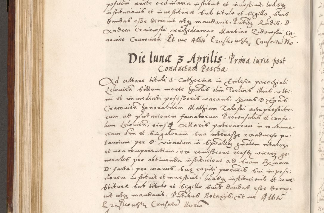 Zdjęcie nr 583 dla obiektu archiwalnego: Liber actorum tempore R. D. Philippi Padniewski, episcopi Cracoviensis et Regni Poloniae Vicecancellarii ad annum 1560, a die Augusti et per annos 1561, 1562 - 1572 usque ad 14 Aprilis registratorum.