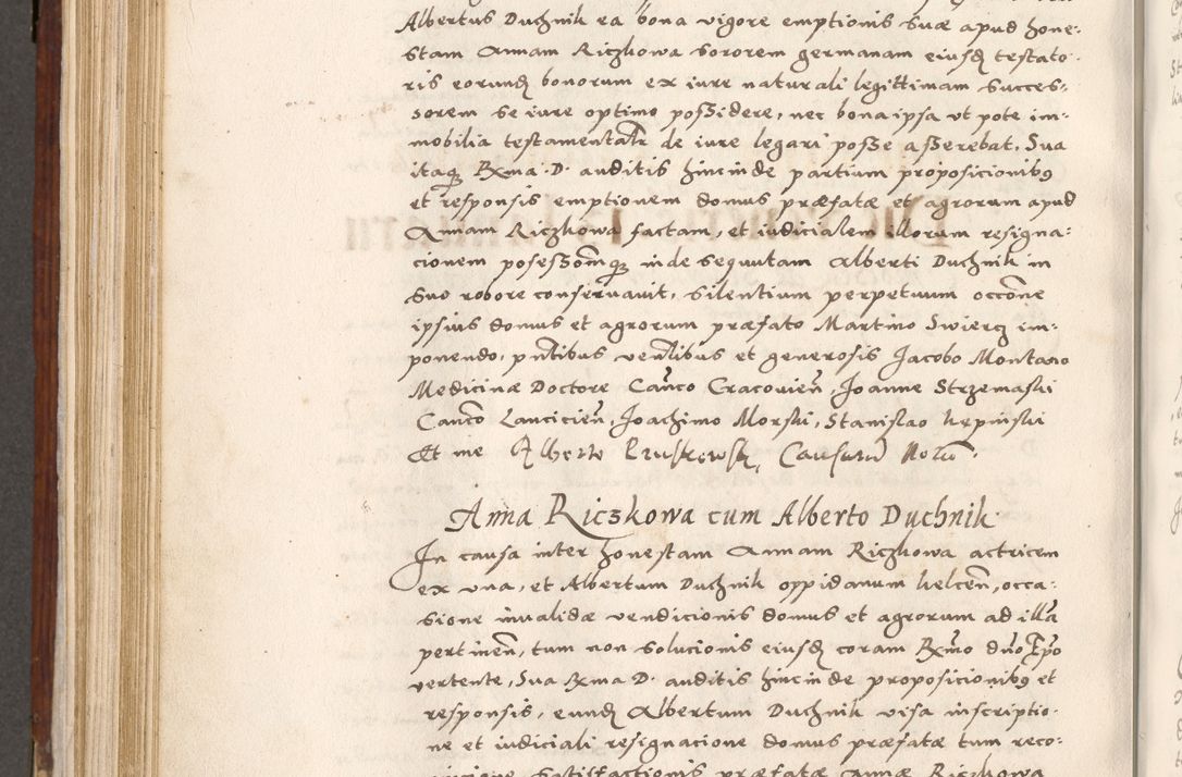 Zdjęcie nr 577 dla obiektu archiwalnego: Liber actorum tempore R. D. Philippi Padniewski, episcopi Cracoviensis et Regni Poloniae Vicecancellarii ad annum 1560, a die Augusti et per annos 1561, 1562 - 1572 usque ad 14 Aprilis registratorum.