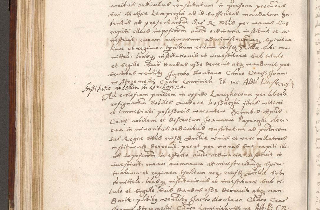 Zdjęcie nr 579 dla obiektu archiwalnego: Liber actorum tempore R. D. Philippi Padniewski, episcopi Cracoviensis et Regni Poloniae Vicecancellarii ad annum 1560, a die Augusti et per annos 1561, 1562 - 1572 usque ad 14 Aprilis registratorum.