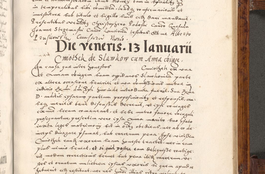 Zdjęcie nr 576 dla obiektu archiwalnego: Liber actorum tempore R. D. Philippi Padniewski, episcopi Cracoviensis et Regni Poloniae Vicecancellarii ad annum 1560, a die Augusti et per annos 1561, 1562 - 1572 usque ad 14 Aprilis registratorum.