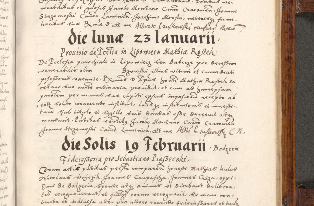 Zdjęcie nr 578 dla obiektu archiwalnego: Liber actorum tempore R. D. Philippi Padniewski, episcopi Cracoviensis et Regni Poloniae Vicecancellarii ad annum 1560, a die Augusti et per annos 1561, 1562 - 1572 usque ad 14 Aprilis registratorum.