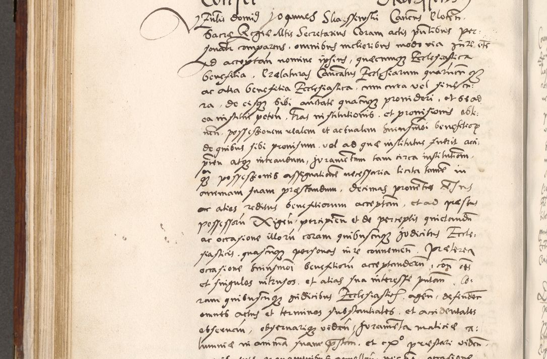 Zdjęcie nr 573 dla obiektu archiwalnego: Liber actorum tempore R. D. Philippi Padniewski, episcopi Cracoviensis et Regni Poloniae Vicecancellarii ad annum 1560, a die Augusti et per annos 1561, 1562 - 1572 usque ad 14 Aprilis registratorum.