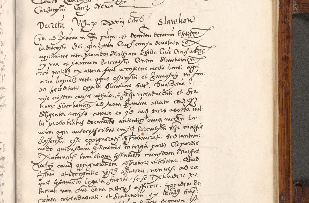 Zdjęcie nr 570 dla obiektu archiwalnego: Liber actorum tempore R. D. Philippi Padniewski, episcopi Cracoviensis et Regni Poloniae Vicecancellarii ad annum 1560, a die Augusti et per annos 1561, 1562 - 1572 usque ad 14 Aprilis registratorum.