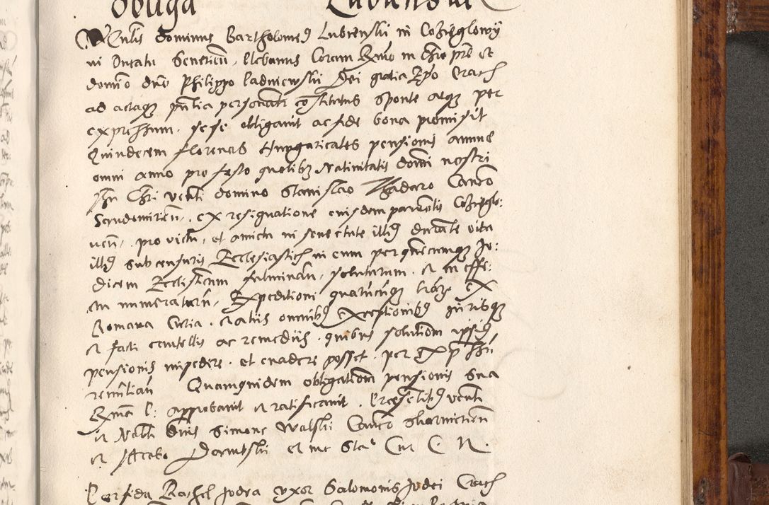 Zdjęcie nr 568 dla obiektu archiwalnego: Liber actorum tempore R. D. Philippi Padniewski, episcopi Cracoviensis et Regni Poloniae Vicecancellarii ad annum 1560, a die Augusti et per annos 1561, 1562 - 1572 usque ad 14 Aprilis registratorum.