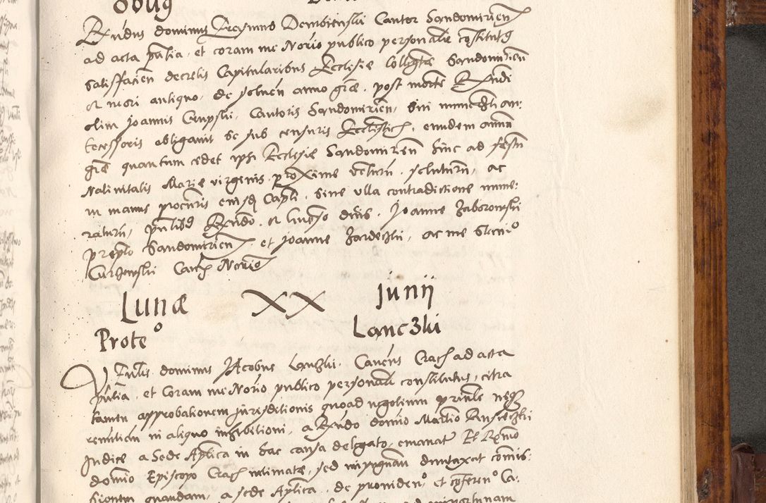 Zdjęcie nr 548 dla obiektu archiwalnego: Liber actorum tempore R. D. Philippi Padniewski, episcopi Cracoviensis et Regni Poloniae Vicecancellarii ad annum 1560, a die Augusti et per annos 1561, 1562 - 1572 usque ad 14 Aprilis registratorum.
