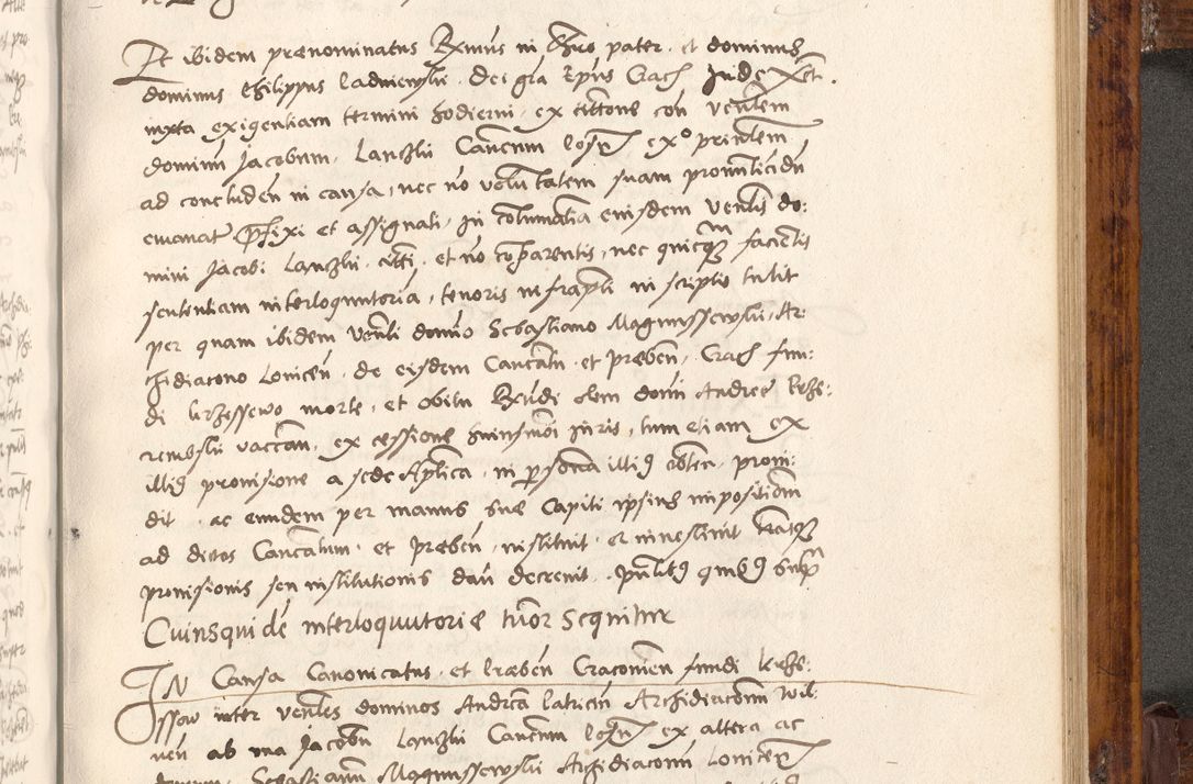 Zdjęcie nr 550 dla obiektu archiwalnego: Liber actorum tempore R. D. Philippi Padniewski, episcopi Cracoviensis et Regni Poloniae Vicecancellarii ad annum 1560, a die Augusti et per annos 1561, 1562 - 1572 usque ad 14 Aprilis registratorum.