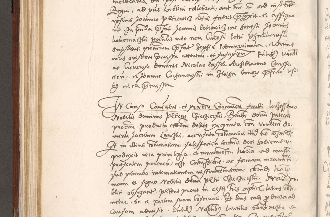 Zdjęcie nr 547 dla obiektu archiwalnego: Liber actorum tempore R. D. Philippi Padniewski, episcopi Cracoviensis et Regni Poloniae Vicecancellarii ad annum 1560, a die Augusti et per annos 1561, 1562 - 1572 usque ad 14 Aprilis registratorum.