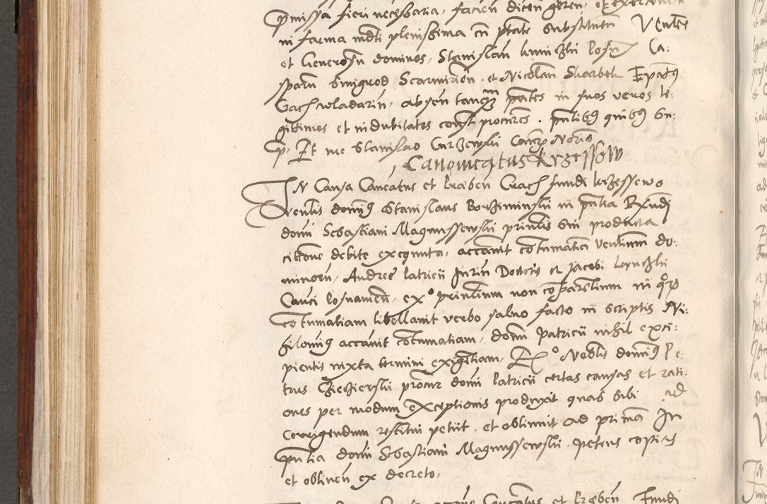 Zdjęcie nr 543 dla obiektu archiwalnego: Liber actorum tempore R. D. Philippi Padniewski, episcopi Cracoviensis et Regni Poloniae Vicecancellarii ad annum 1560, a die Augusti et per annos 1561, 1562 - 1572 usque ad 14 Aprilis registratorum.