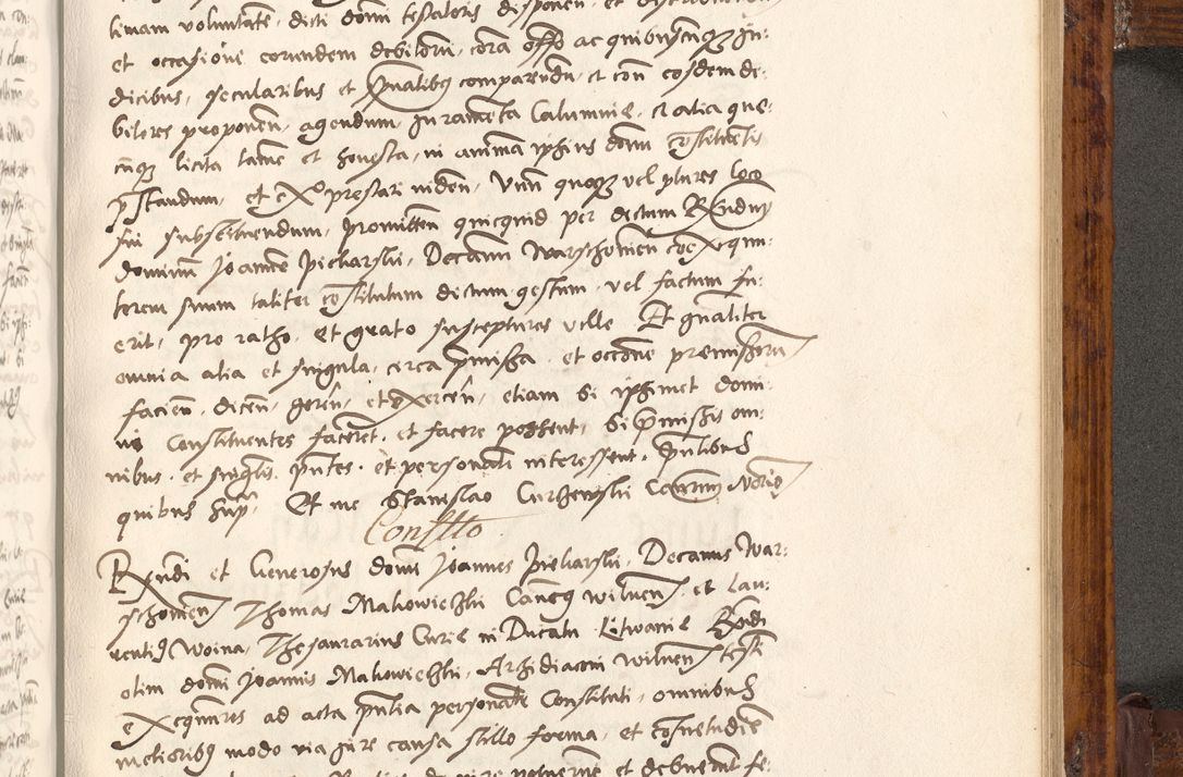 Zdjęcie nr 536 dla obiektu archiwalnego: Liber actorum tempore R. D. Philippi Padniewski, episcopi Cracoviensis et Regni Poloniae Vicecancellarii ad annum 1560, a die Augusti et per annos 1561, 1562 - 1572 usque ad 14 Aprilis registratorum.