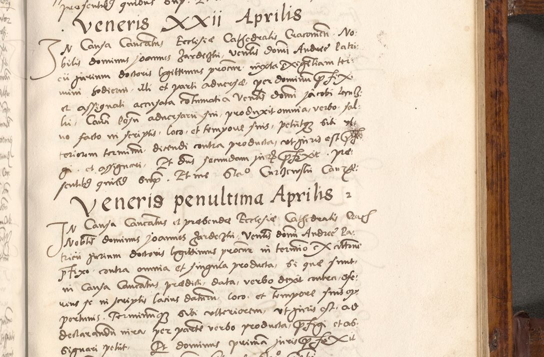 Zdjęcie nr 528 dla obiektu archiwalnego: Liber actorum tempore R. D. Philippi Padniewski, episcopi Cracoviensis et Regni Poloniae Vicecancellarii ad annum 1560, a die Augusti et per annos 1561, 1562 - 1572 usque ad 14 Aprilis registratorum.