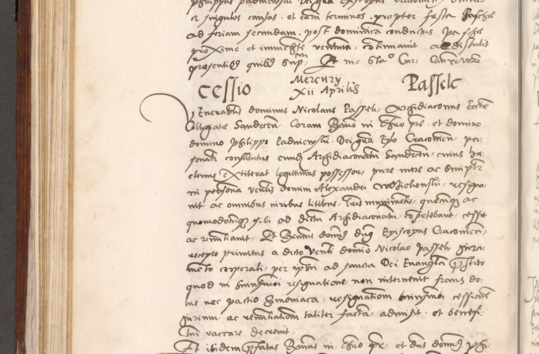 Zdjęcie nr 525 dla obiektu archiwalnego: Liber actorum tempore R. D. Philippi Padniewski, episcopi Cracoviensis et Regni Poloniae Vicecancellarii ad annum 1560, a die Augusti et per annos 1561, 1562 - 1572 usque ad 14 Aprilis registratorum.