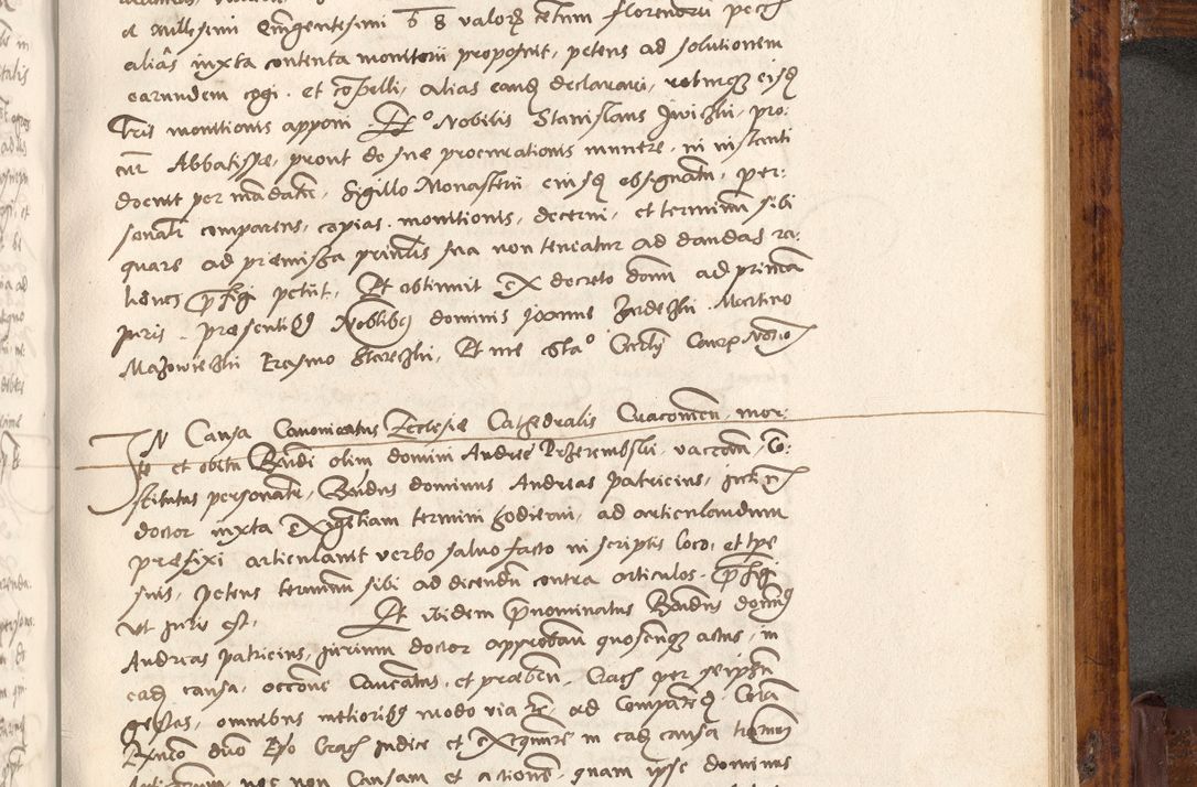 Zdjęcie nr 524 dla obiektu archiwalnego: Liber actorum tempore R. D. Philippi Padniewski, episcopi Cracoviensis et Regni Poloniae Vicecancellarii ad annum 1560, a die Augusti et per annos 1561, 1562 - 1572 usque ad 14 Aprilis registratorum.