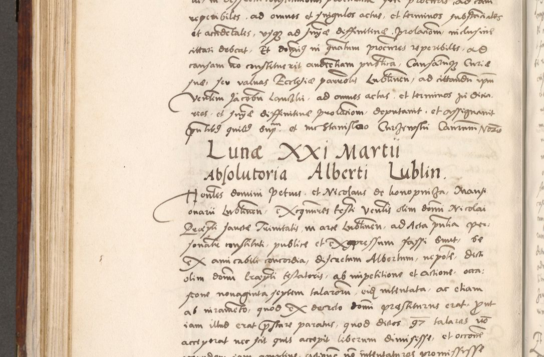 Zdjęcie nr 521 dla obiektu archiwalnego: Liber actorum tempore R. D. Philippi Padniewski, episcopi Cracoviensis et Regni Poloniae Vicecancellarii ad annum 1560, a die Augusti et per annos 1561, 1562 - 1572 usque ad 14 Aprilis registratorum.