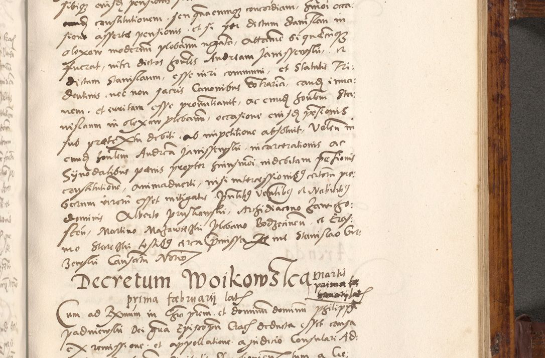Zdjęcie nr 510 dla obiektu archiwalnego: Liber actorum tempore R. D. Philippi Padniewski, episcopi Cracoviensis et Regni Poloniae Vicecancellarii ad annum 1560, a die Augusti et per annos 1561, 1562 - 1572 usque ad 14 Aprilis registratorum.