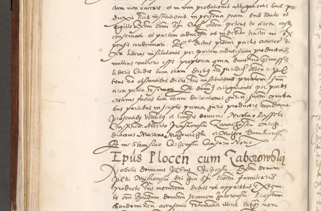 Zdjęcie nr 505 dla obiektu archiwalnego: Liber actorum tempore R. D. Philippi Padniewski, episcopi Cracoviensis et Regni Poloniae Vicecancellarii ad annum 1560, a die Augusti et per annos 1561, 1562 - 1572 usque ad 14 Aprilis registratorum.